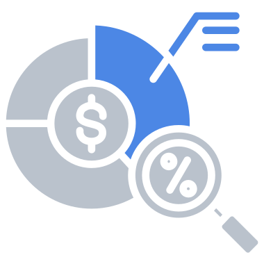Portfolio allocation analysis showing asset distribution and diversification